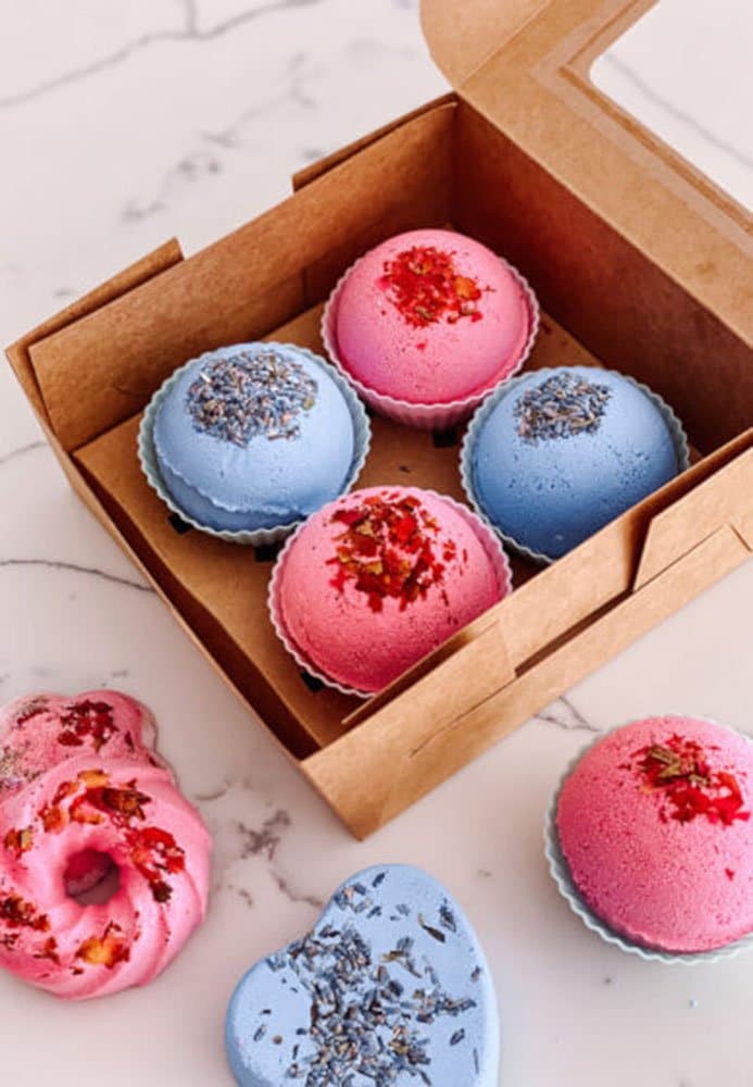 18 Fun ClassBento Activities To Keep Kids Entertained 19 botanical bath bombs craft box kit portrait big