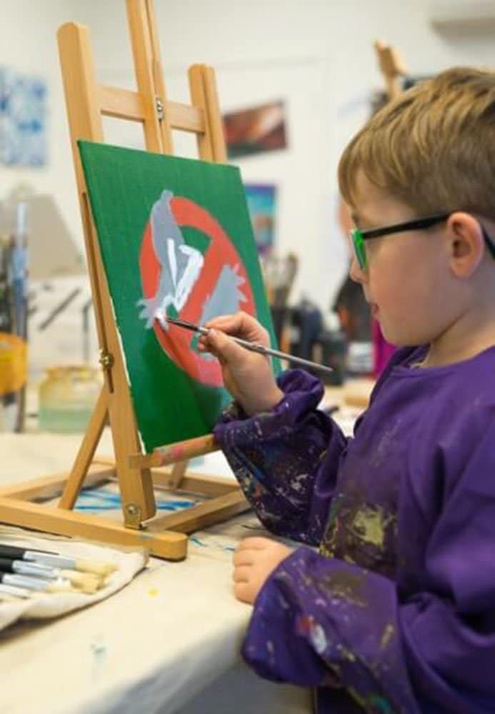 18 Fun ClassBento Activities To Keep Kids Entertained 8 kids painting course years portrait big