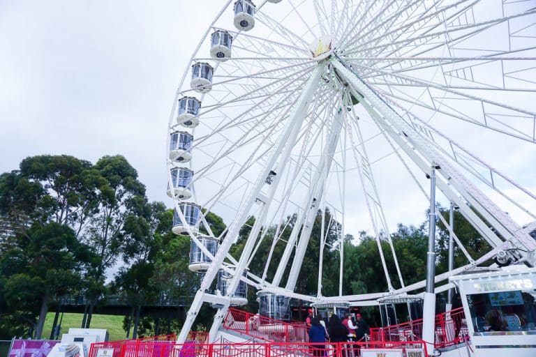 Christmas Carnival Melbourne Birrarung Marr 1424 Dec 2023 TOT