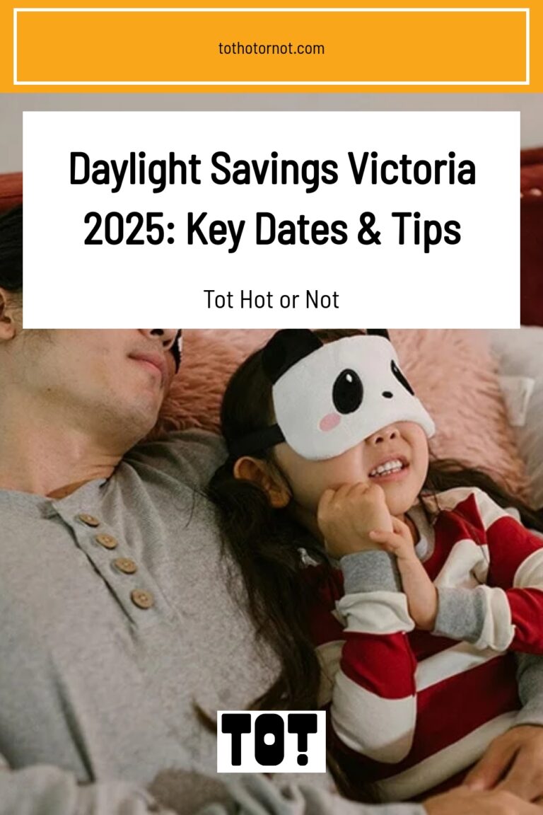 Daylight Savings Victoria 2025: Key Dates & Tips | TOT: HOT OR NOT