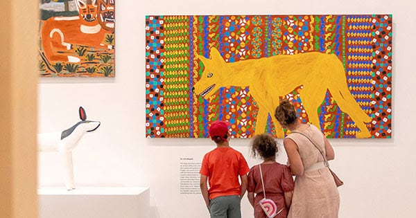 40 Best Indoor Play and Rainy Day Ideas in Melbourne CBD with Kids 16 NAIDOC Week at The Ian Potter Centre NGV Australia