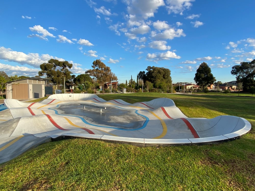 17 Best Pump Tracks Around Melbourne for Kids on Bikes + Scooters 7 Curlew Community Park Pump Track