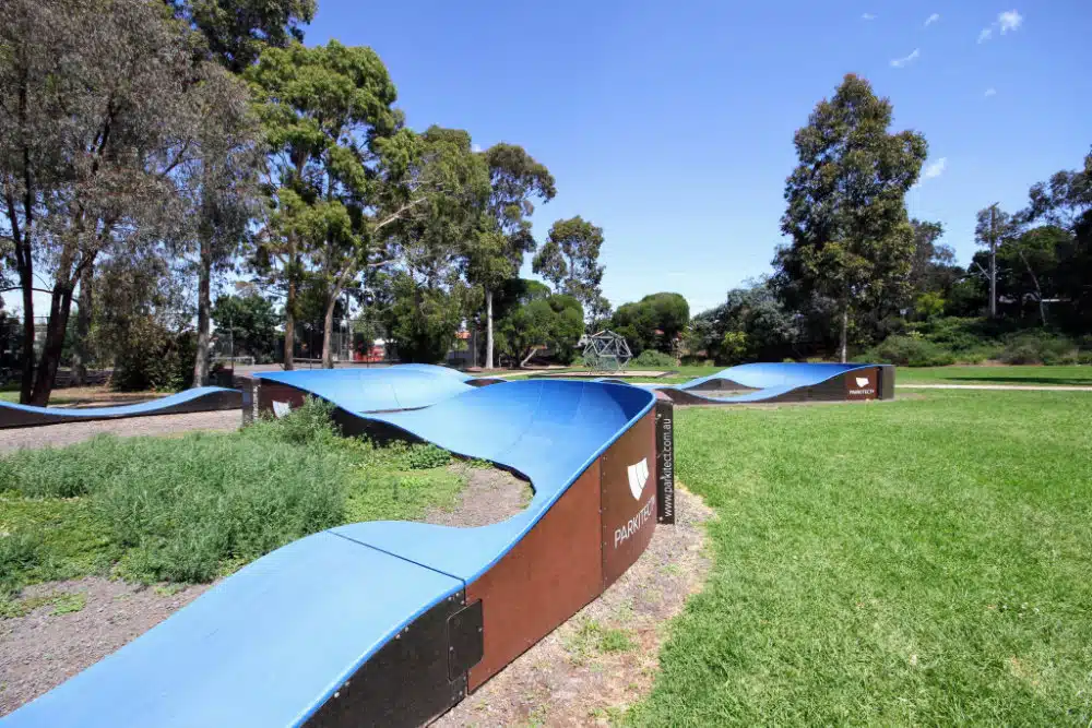 17 Best Pump Tracks Around Melbourne for Kids on Bikes + Scooters 2 Montgomery Reserve Pump Track