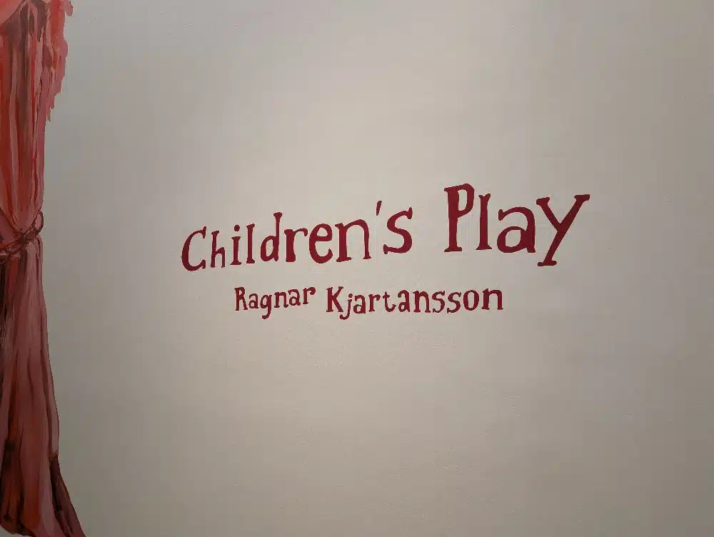 Children’s Play: Ragnar Kjartansson at NGV – A New Free Exhibition for Kids 7 Childs Play Ragnar NGV image Amy Gardner ()