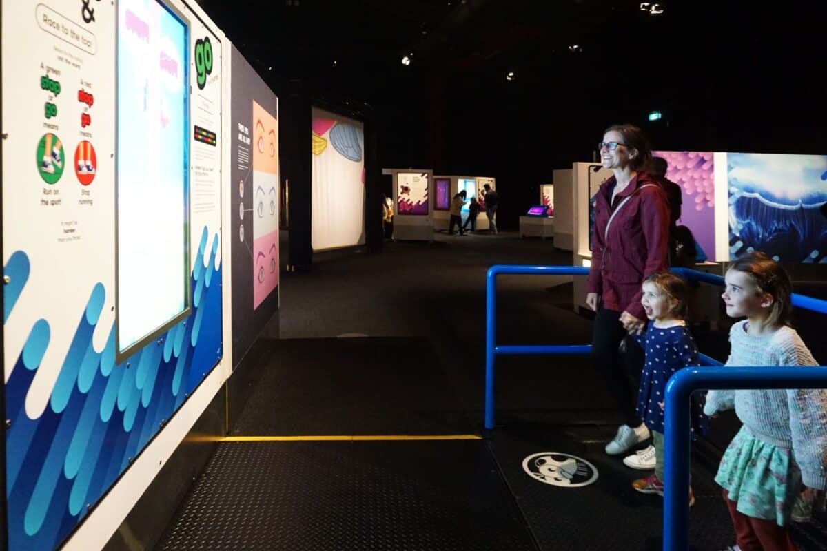 Scienceworks Lights Up With Colour: See the World in a New Light 5 Colour Scienceworks
