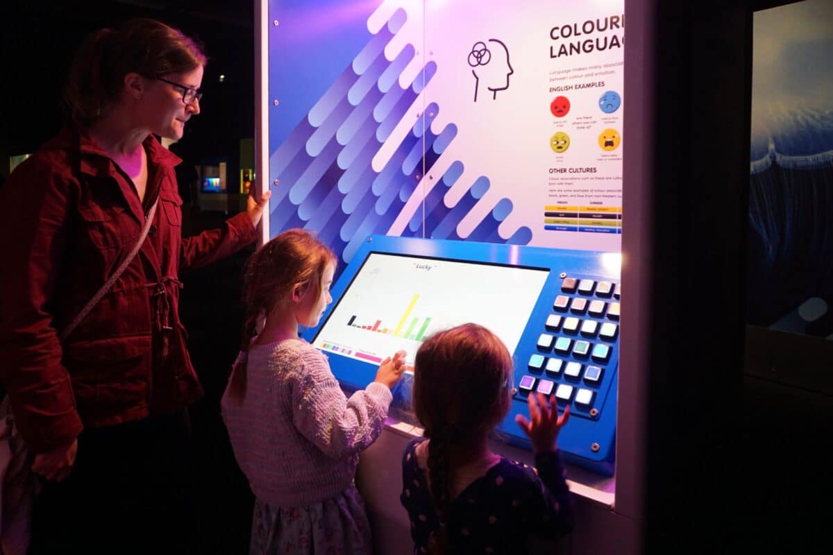 Scienceworks Lights Up With Colour: See the World in a New Light 6 Colour Scienceworks