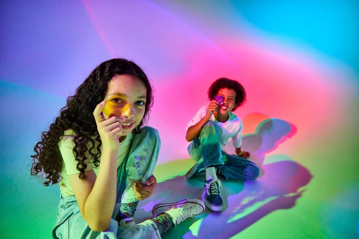 Colour at Scienceworks. Photographer Tom Breakwell. Source Museums Victoria. ()