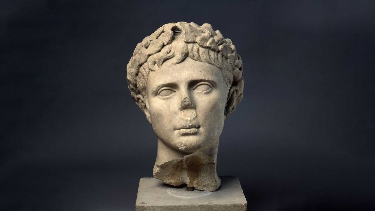 ROME: Empire, Power, People at Melbourne Museum 1 portrait of augustus from the late reign of augustus bce ce source museo archeologico nazionale di firenze
