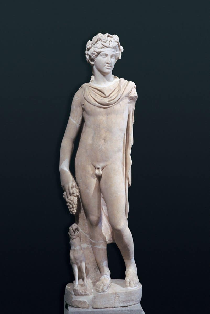 ROME: Empire, Power, People at Melbourne Museum 8 statue of bacchus nd century ce