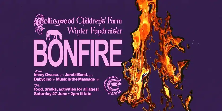 Collingwood Children's Farm Winter Bonfire Fundraiser 1 Collingwood Children's Farm Winter Bonfire Fundraiser