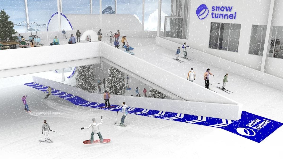 Snow in the suburbs: Melbourne is getting its own indoor mountain (and it's open all year) 3 Snowtunnel Melbourne