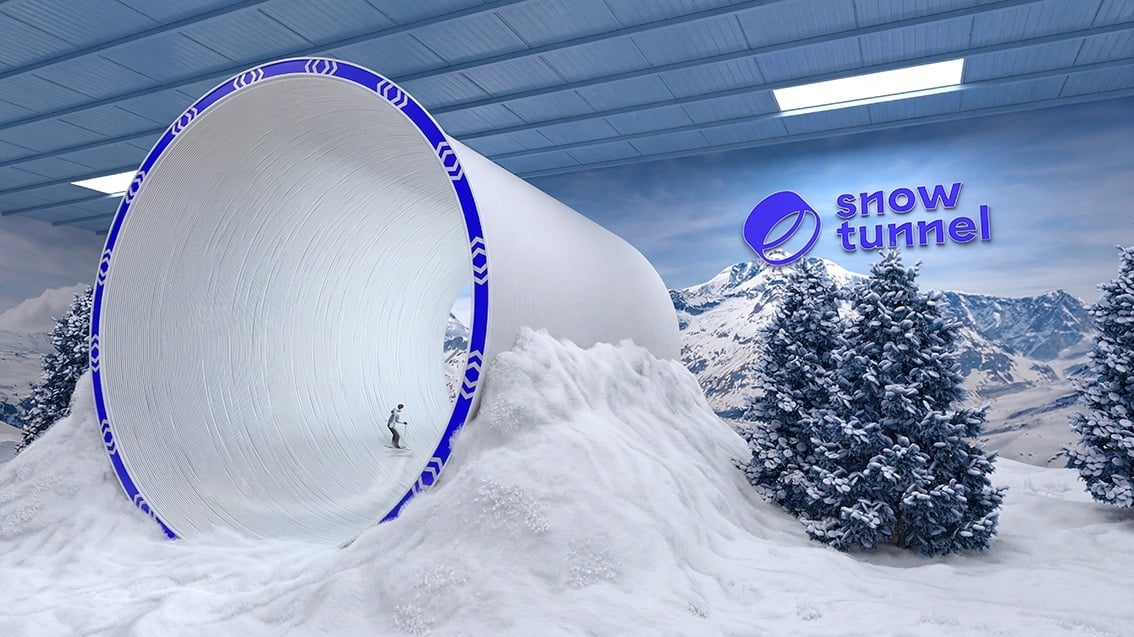 Snow in the suburbs: Melbourne is getting its own indoor mountain (and it's open all year) 5 Snowtunnel Concept Internal px web