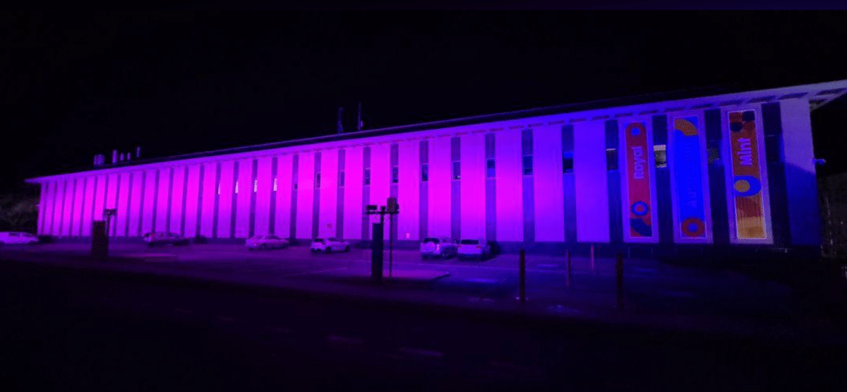 Landmarks Light Up Purple for IBD | World IBD Day 4 unnamed