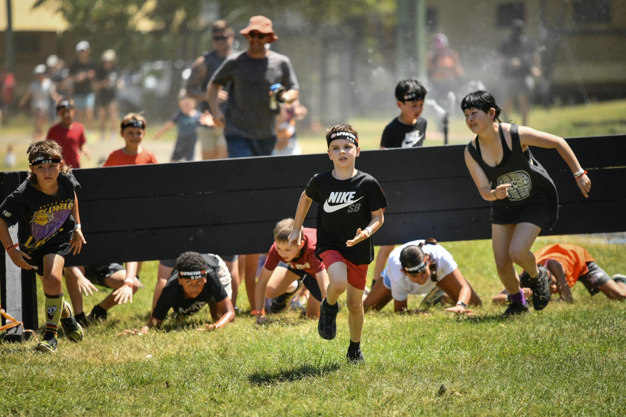 Saltwater Reserve Spartan Kids Workout 1 Moreton Bay Pics () ()