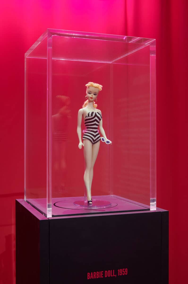 Barbie® The Exhibition at Melbourne Museum: 250 Dolls, One Very Pink Day Out 3 Barbie first edition doll Melbourne Museum