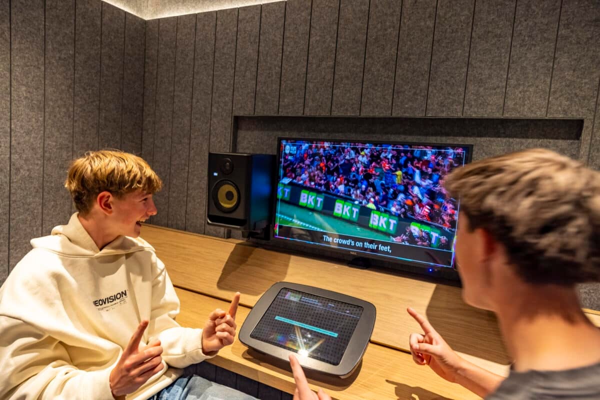 School Holiday Pick: A thoughtful, hands-on day out at Geelong Sports Museumย 4 GSM CommentatorsBox Students