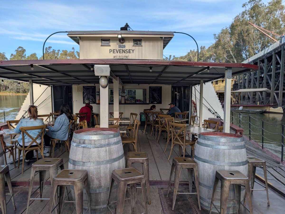 Port of Echuca with Kids: Paddle Steamers, the Historic Wharf and What to Do There 9 PS Pevensey Paddlesteamer Echuca Photos Amy Gardner