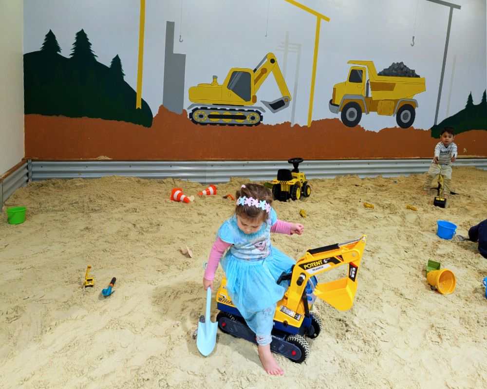 Little Builders Docklands: Melbourne's Giant Indoor Sandpit 2 Little Builders Docklands Photos Amy Gardner