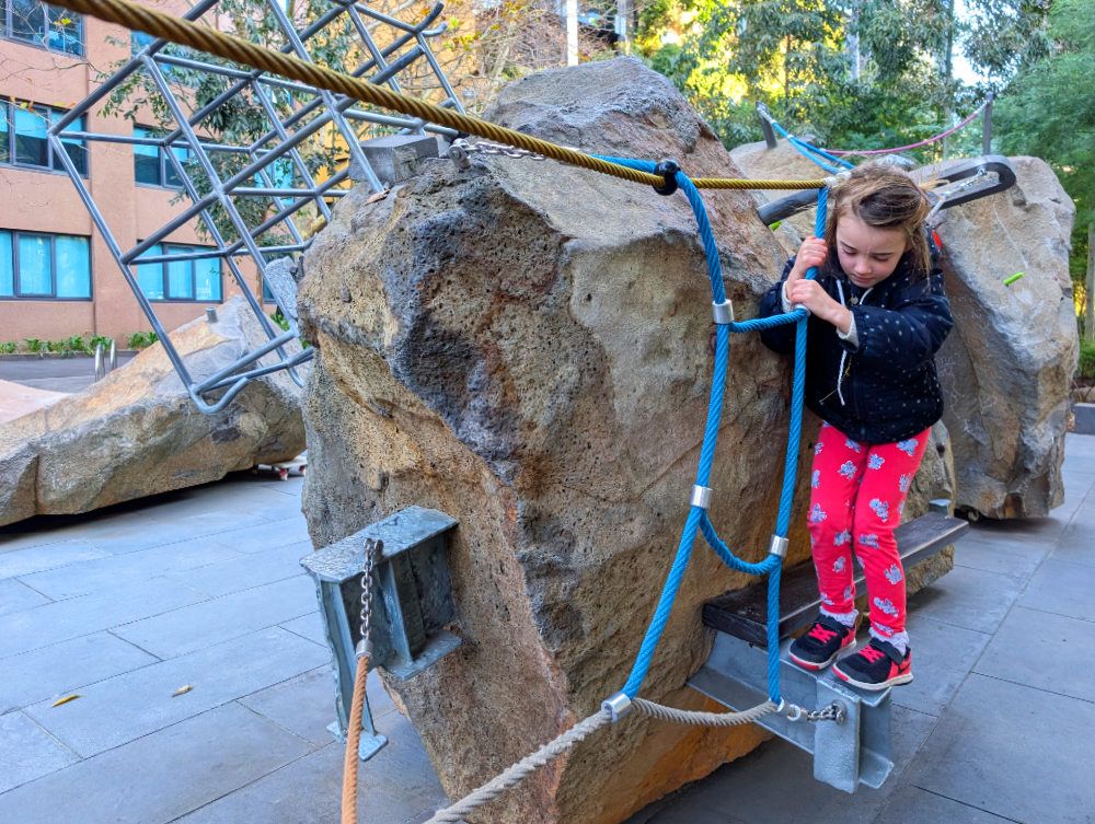 Rocks on Wheels: Southbank's Boulder Playground for Confident Climbers 5 Rocks Playground Southbank Photos Amy Gardner