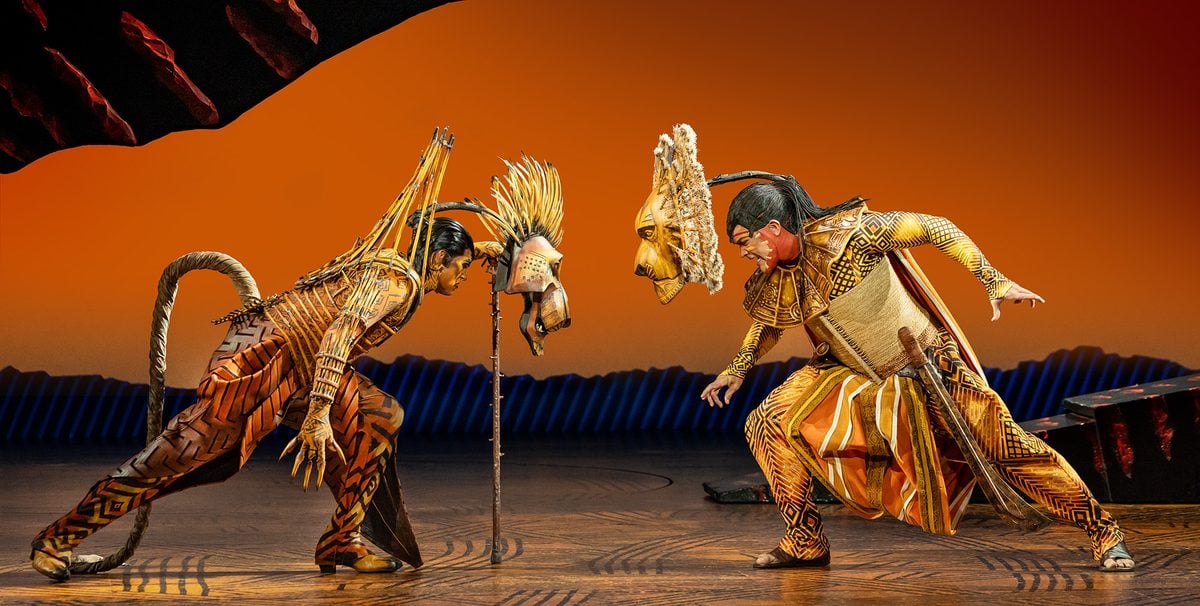 The Lion King Melbourne 2027: Dates, Tickets + Everything Families Need to Know 3 Daniel Frederiksen as Scar. Nick Afoa as Mufasa. The Lion King. (c) Disney. Photo by Daniel Boud
