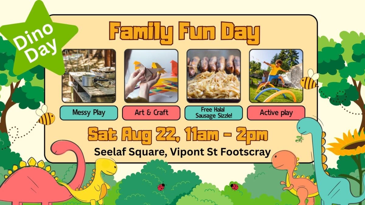 Dino Family Fun Day At Angliss Neighbourhood House 4 Dino Family Fun Day At Angliss Neighbourhood House!