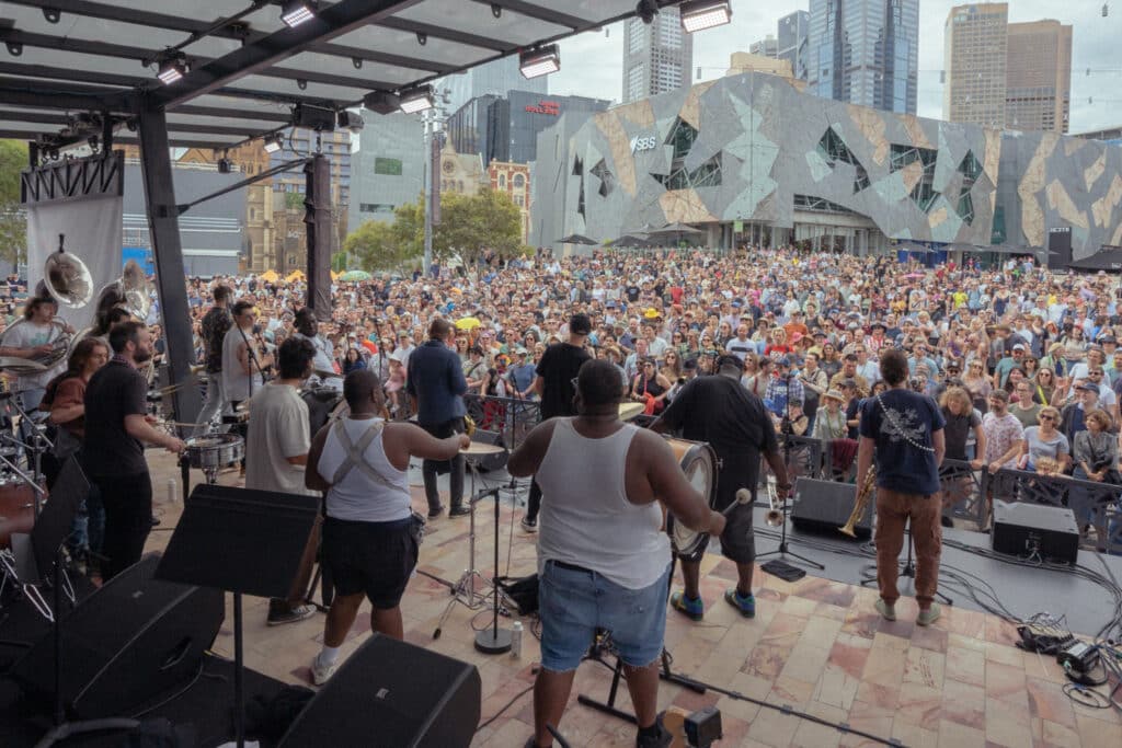 Free Jazz at Fed Square 1 FEDSQUARE x x