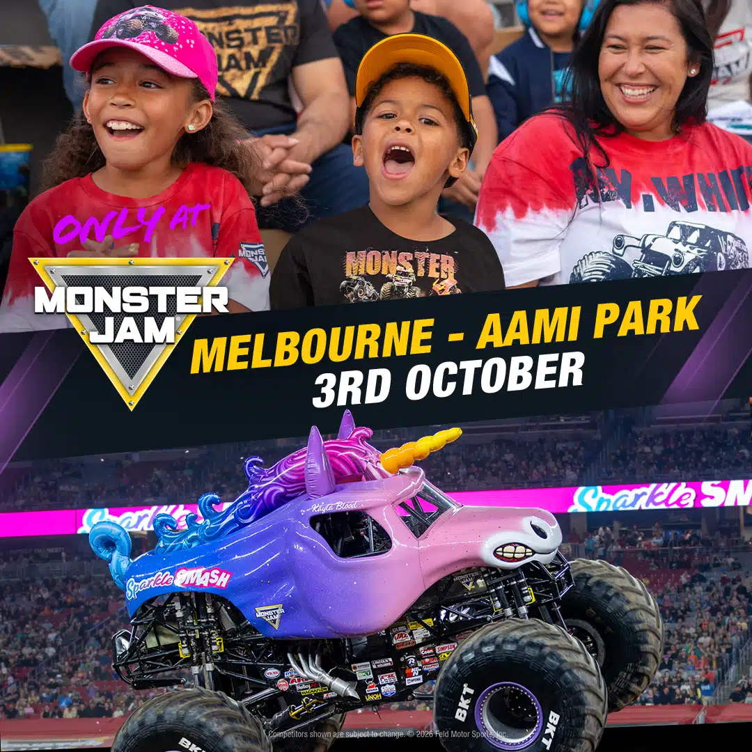 Monster Jam 2026, at AAMI Park 1 x C Melbourne