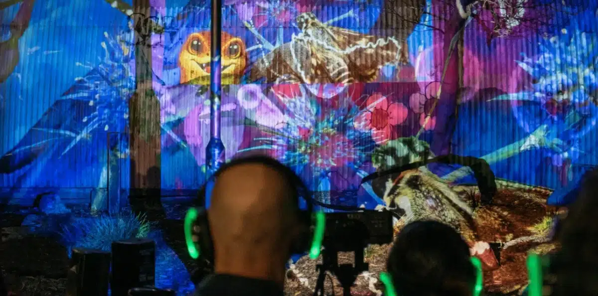 Earth After Dark Projection Tours 4 Maribyrnong Bike Tour