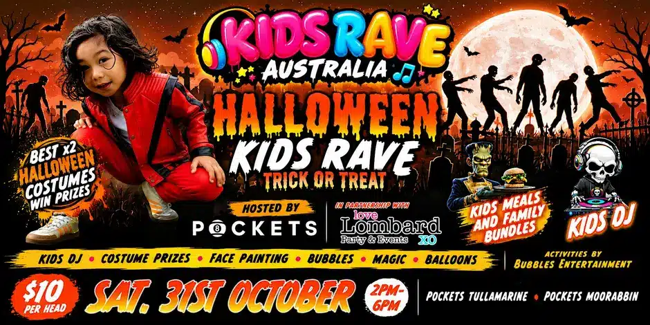 Tullamarine Halloween Kids Rave Party 1 TULLMARINE HALLOWEEN KIDS RAVE PARTY Sponsored by Lombard