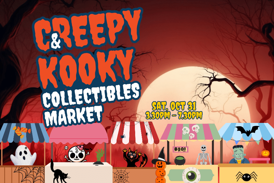 The Creepy & Kooky Collectibles Market 1 Whats on St Kilda Event image ()